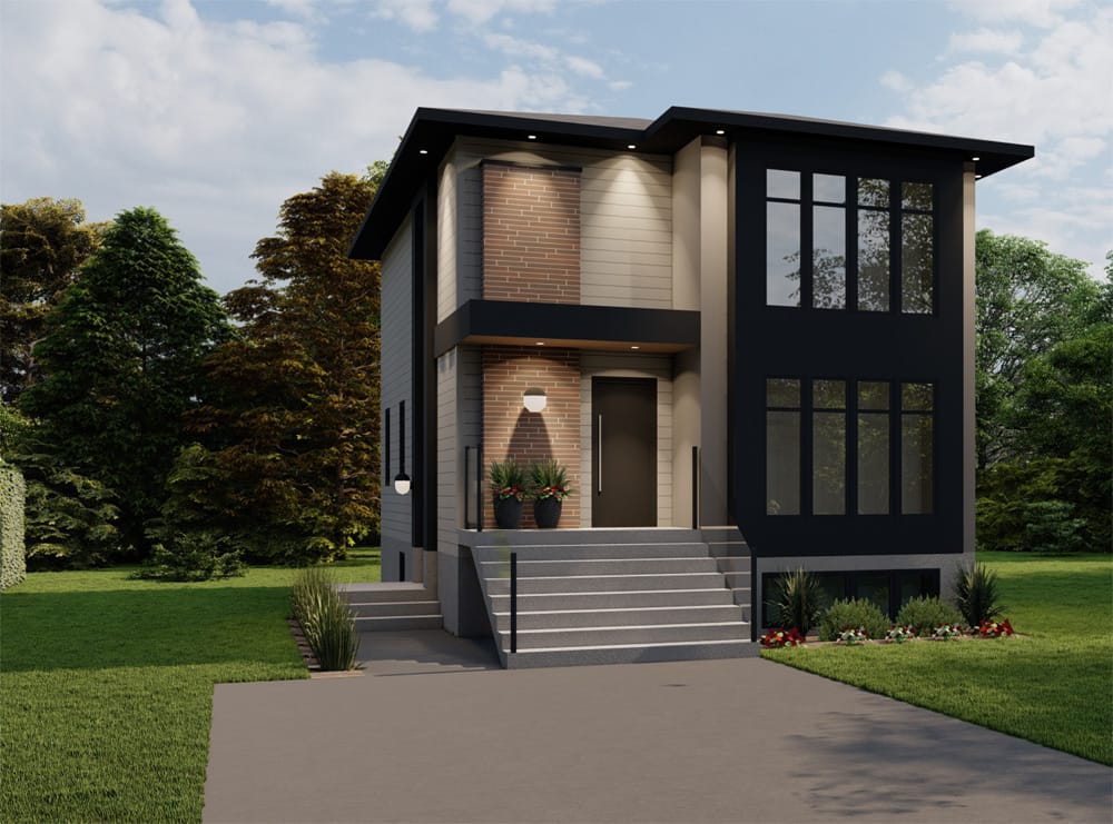 QDF - Duplex - 3D fonce